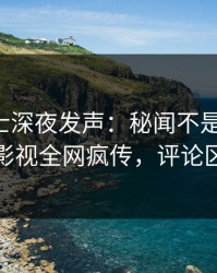 业内人士深夜发声：秘闻不是我干的！人人影视全网疯传，评论区炸裂