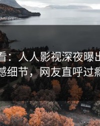 限时查看：人人影视深夜曝出内幕震撼细节，网友直呼过瘾